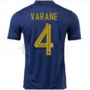 Billige Fotballdrakter Frankrike VM 2022 Raphael Varane 4 Hjemme Draktsett..